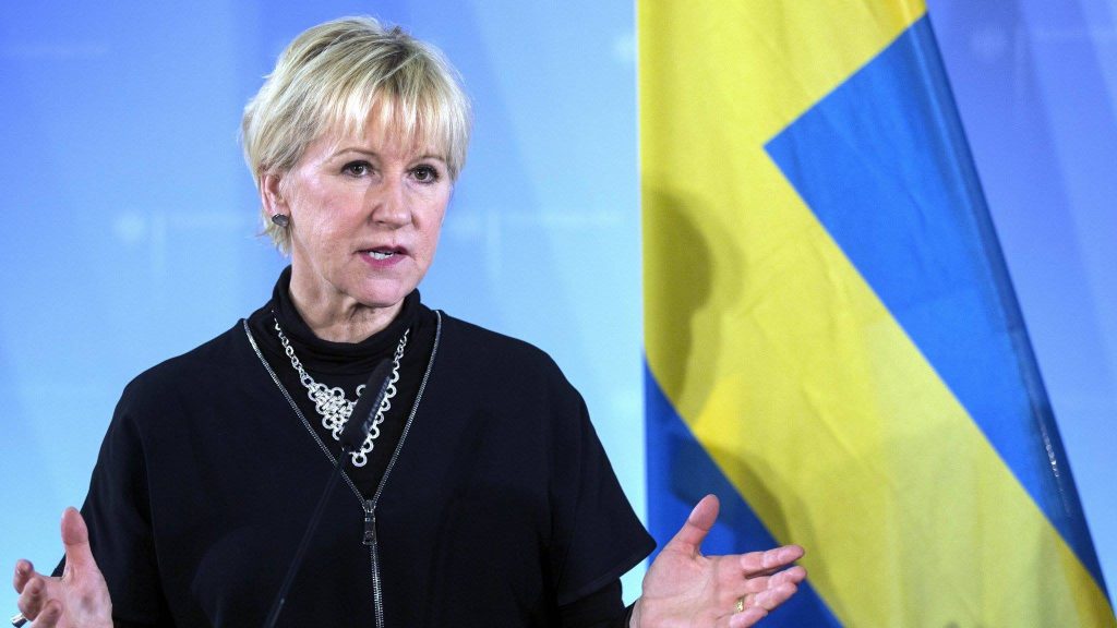 შვედეთის საგარეო საქმეთა მინისტრი - რუსეთზე ზეწოლა უნდა გავაძლიეროთ