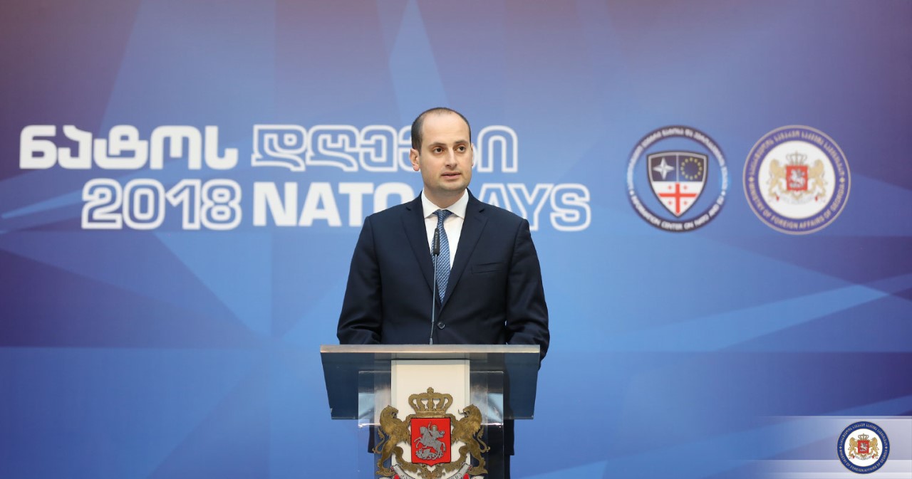 მიხეილ ჯანელიძე - ნატო-ს დღეების მიზანია მოსახლეობის ინფორმირება საქართველოს ევროატლანტიკური ინტეგრაციის პროცესში წარმატებული ნაბიჯების შესახებ