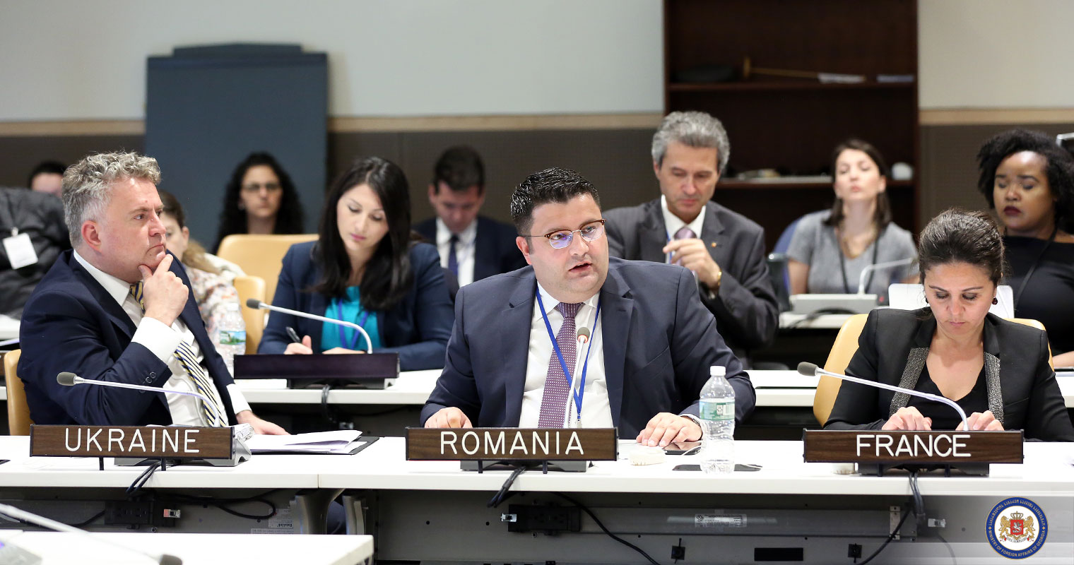 რუმინეთის და უკრაინის წარმომადგენლებმა საქართველოს მიმართ მხარდაჭერა გამოხატეს