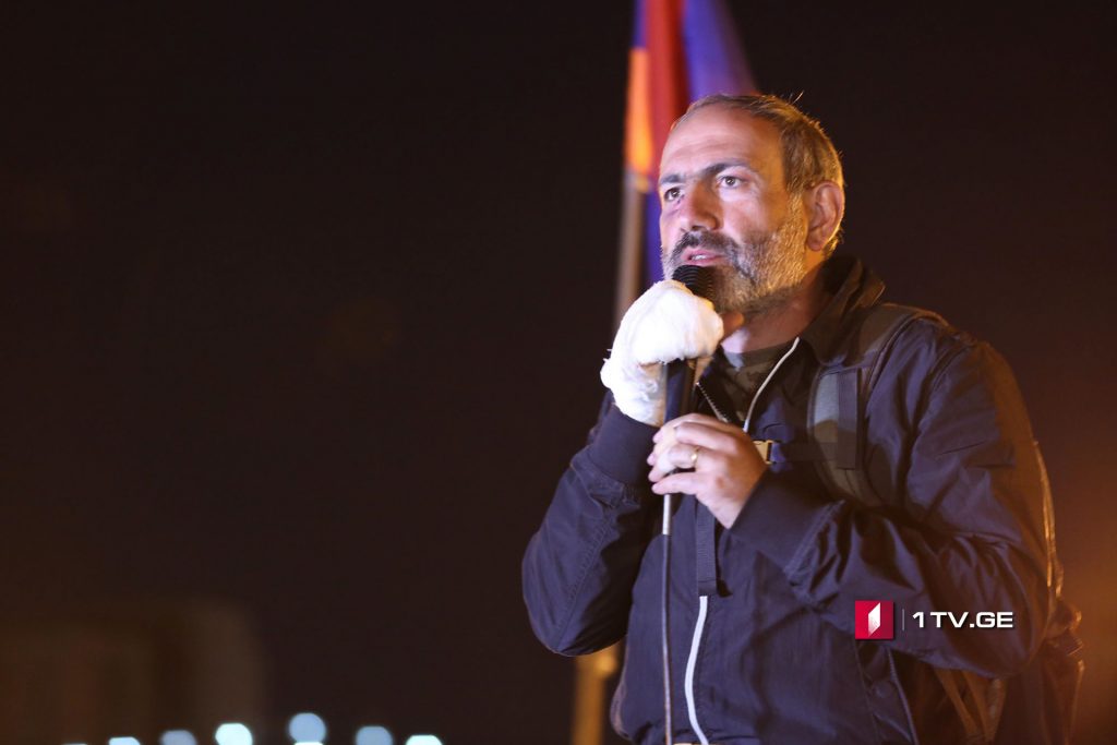Nikol Paşinyan rəsmi olaraq, Ermənistanın baş nazirliyinə namizəd elan edildi