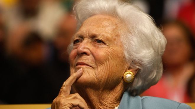 აშშ-ის ყოფილი პირველი ლედი ბარბარა ბუში 92 წლის ასაკში გარდაიცვალა
