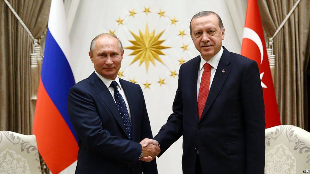 თურქეთისა და რუსეთის პრეზიდენტებს შორის სატელეფონო საუბარი შედგა