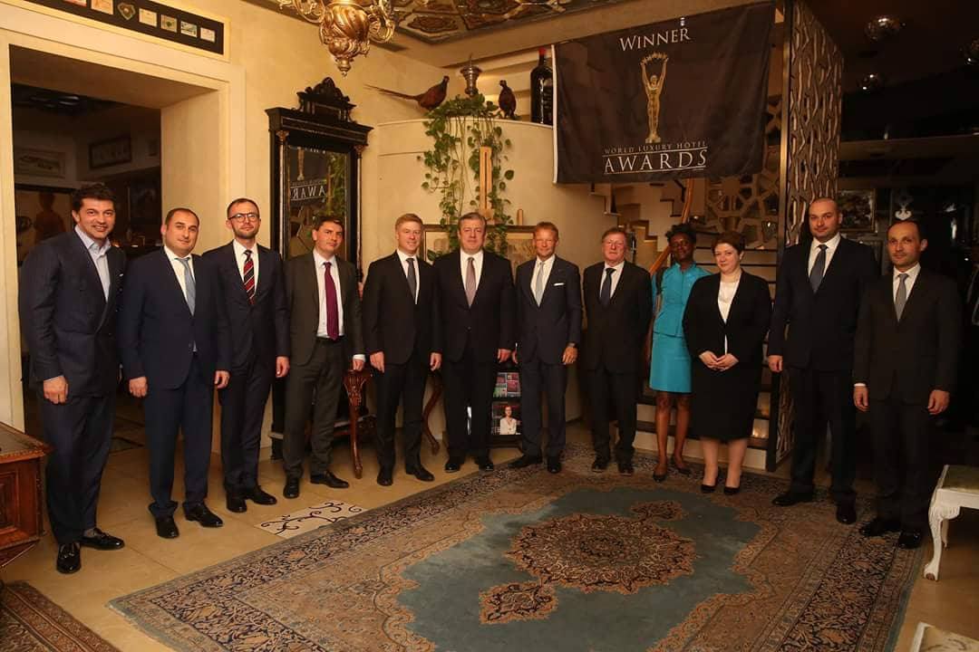 გიორგი კვირიკაშვილი ევროპის საინვესტიციო ბანკის ვიცე-პრეზიდენტს სამუშაო ვახშამზე შეხვდა