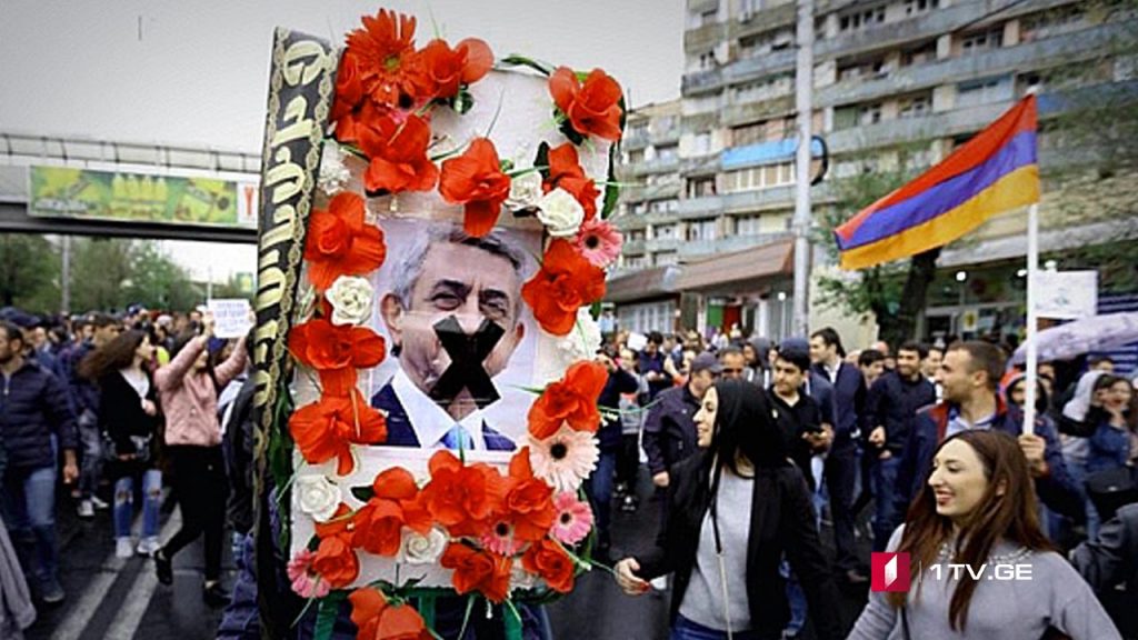 პროტესტის მერვე დღე