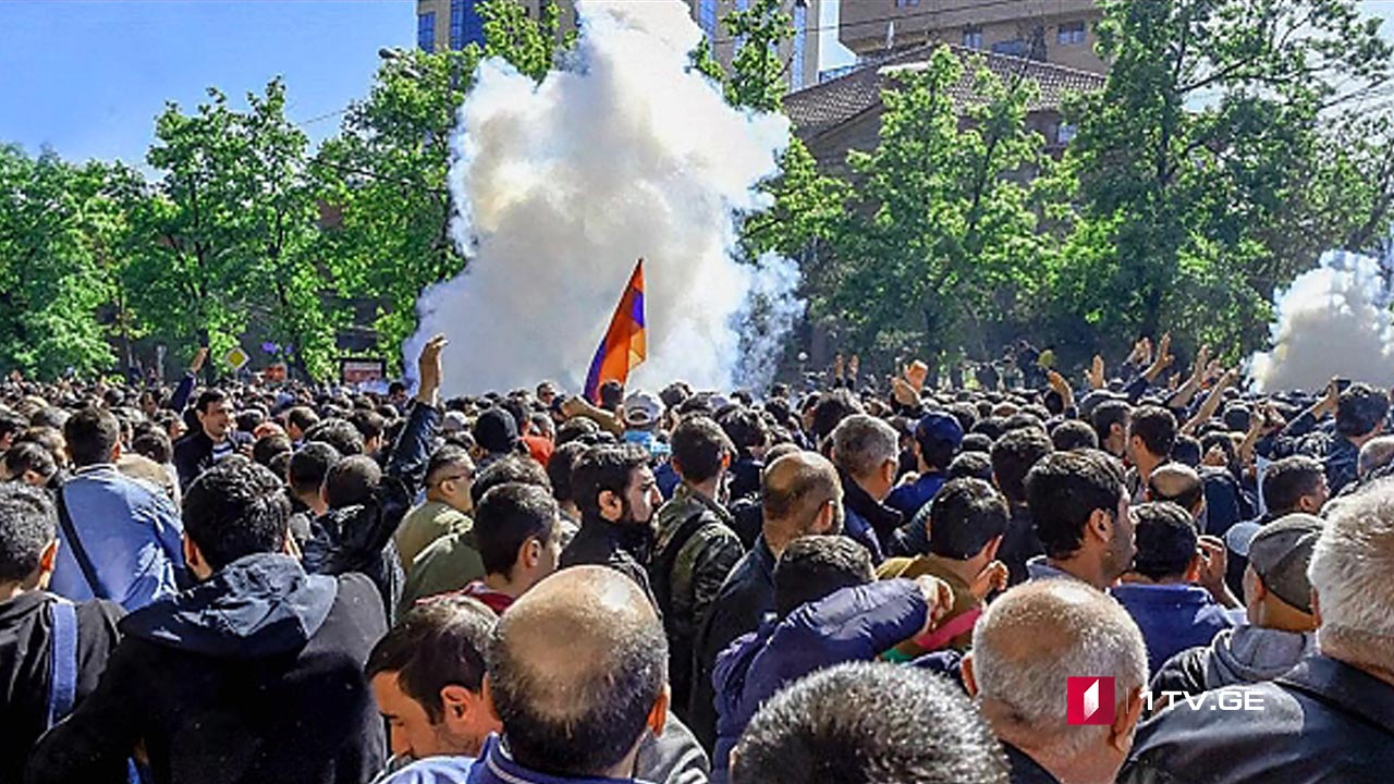 საპროტესტო აქციები ერევანში