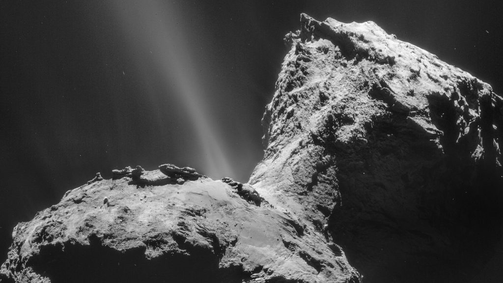 კომეტის ზედაპირზე გადაღებული ახალი, განსაცვიფრებელი ვიდეო