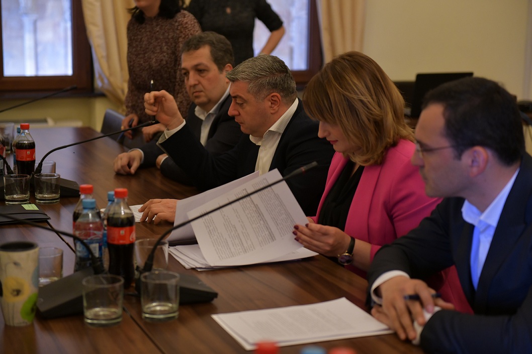 პარლამენტის ნდობის ჯგუფის სხდომაზე სასჯელაღსრულებისა და პრობაციის მინისტრს მოუსმინეს