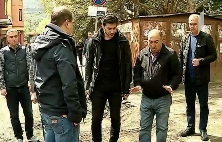 კახა კალაძე რამიშვილის ქუჩის რეაბილიტაციის პროცესს გაეცნო