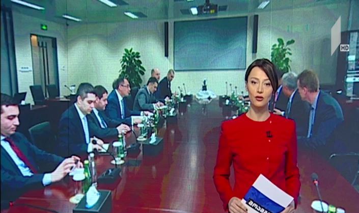 დიმიტრი ქუმსიშვილი აზიის ინფრასტრუქტურის და ინვესტიციების ბანკის პრეზიდენტს შეხვდა