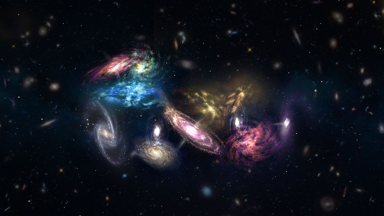 აღმოჩენილია 14 გალაქტიკის გიგანტური გროვა, რომელიც სამყაროს ყველაზე მასიური სტრუქტურა გახდება
