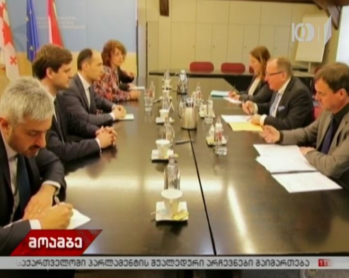 ლევან დავითაშვილი ლუქსემბურგის სოფლის მეურნეობისა და მევენახეობის მინისტრს შეხვდა