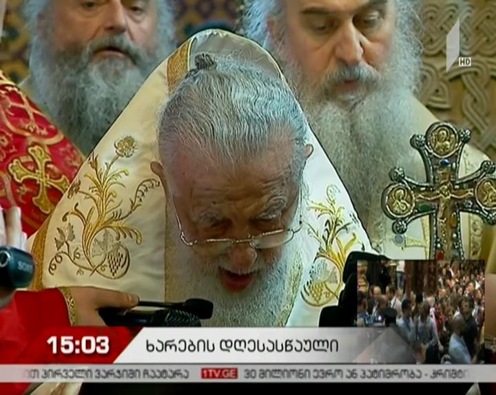 ხარების დღესასწაულთან დაკავშირებით, ყველა მოქმედ ტაძარში სადღესასწაულო წირვა ჩატარდა