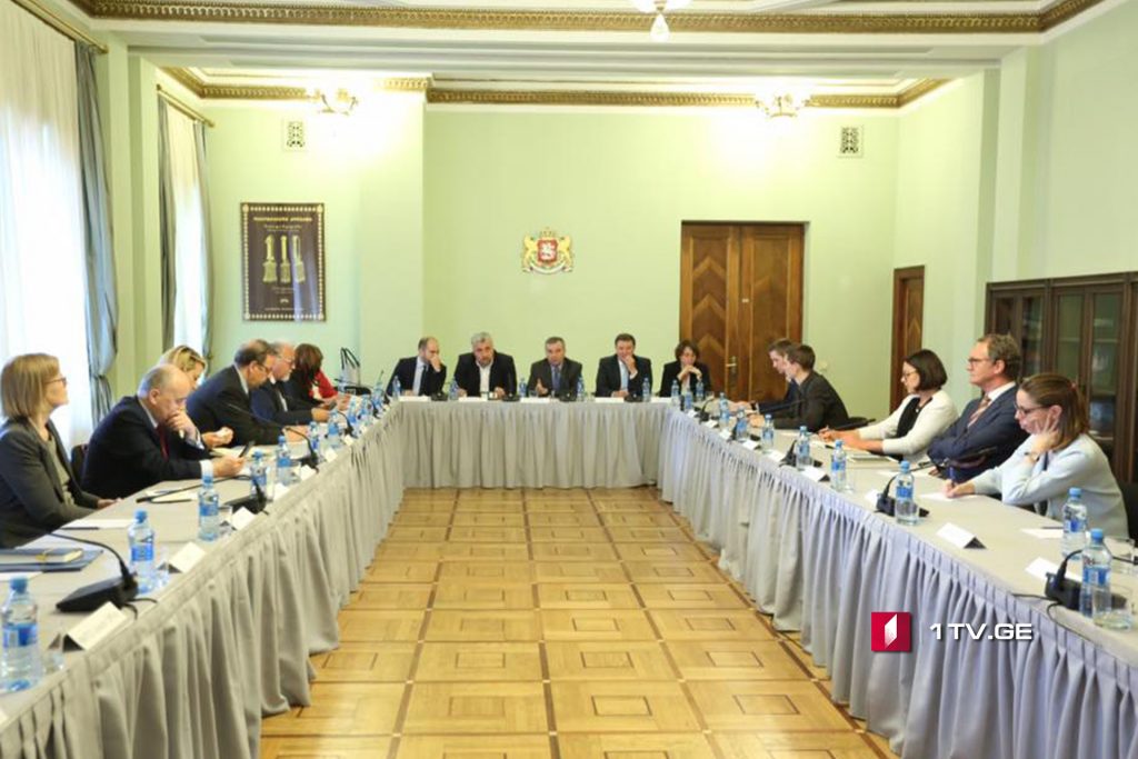 „ევროპულმა საქართველომ“ დიპლომატებს სამმანდატიანი საარჩევნო ოლქების შესახებ პარტიის ინიციატივა გააცნო