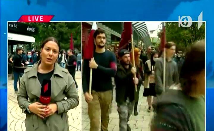 „ეროვნული ერთობის“ წევრები კონტრაქციას მართავენ
