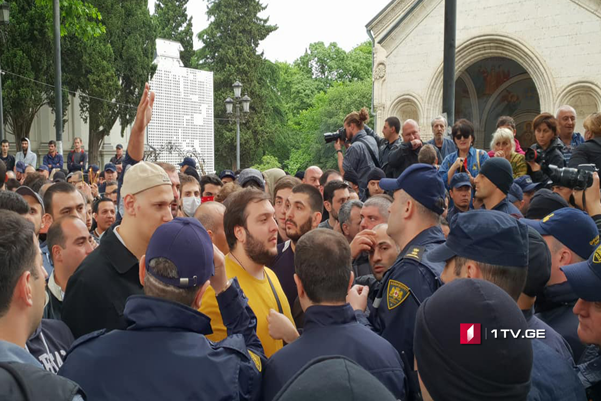 რუსთაველის გამზირზე გიორგი გაბედავა დააკავეს