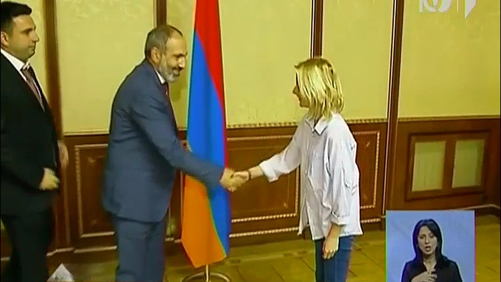 ნიკოლ ფაშინიანი გიორგი კვირიკაშვილს სომხეთში ეპატიჟება