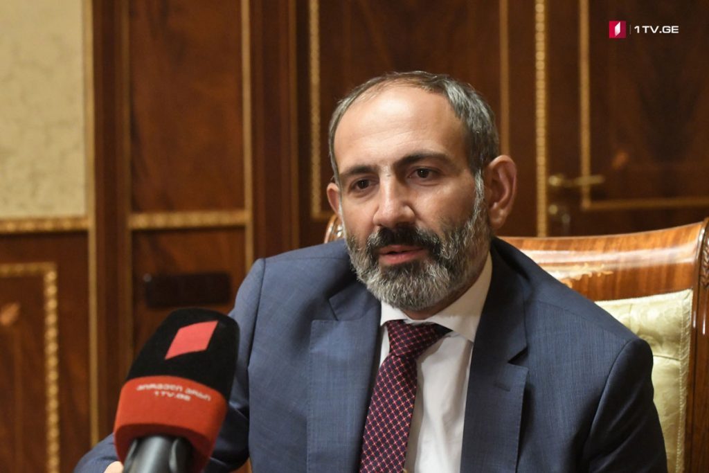 საქართველოს ოფიციალური ვიზიტით სომხეთის პრემიერ-მინისტრი ნიკოლ ფაშინიანი მეუღლესთან ერთად ეწვია