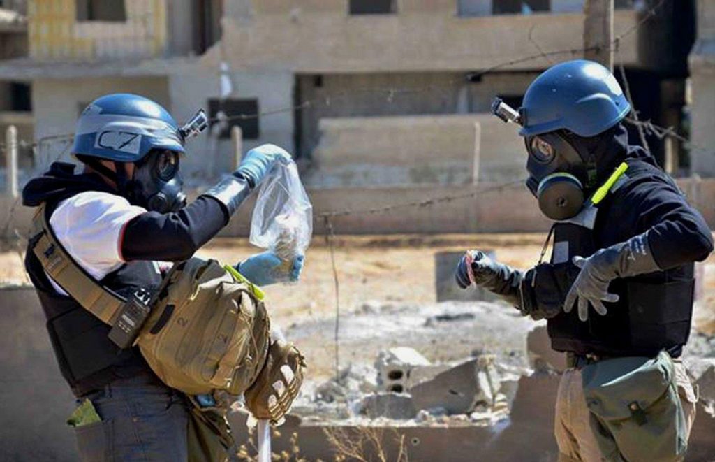 ქიმიური იარაღის აკრძალვის ორგანიზაციის ექსპერტებმა სირიის ქალაქი დუმა დატოვეს