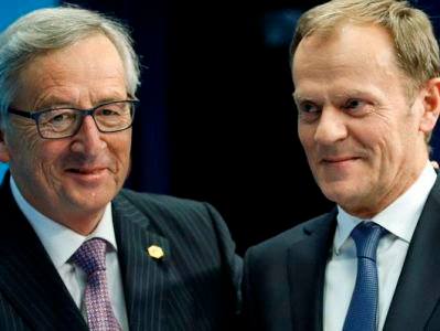Donald Tusk və Jan Klod Yunker Nikol Paşinyanı Ermənistanın baş naziri seçilməsini təbrik edirlər