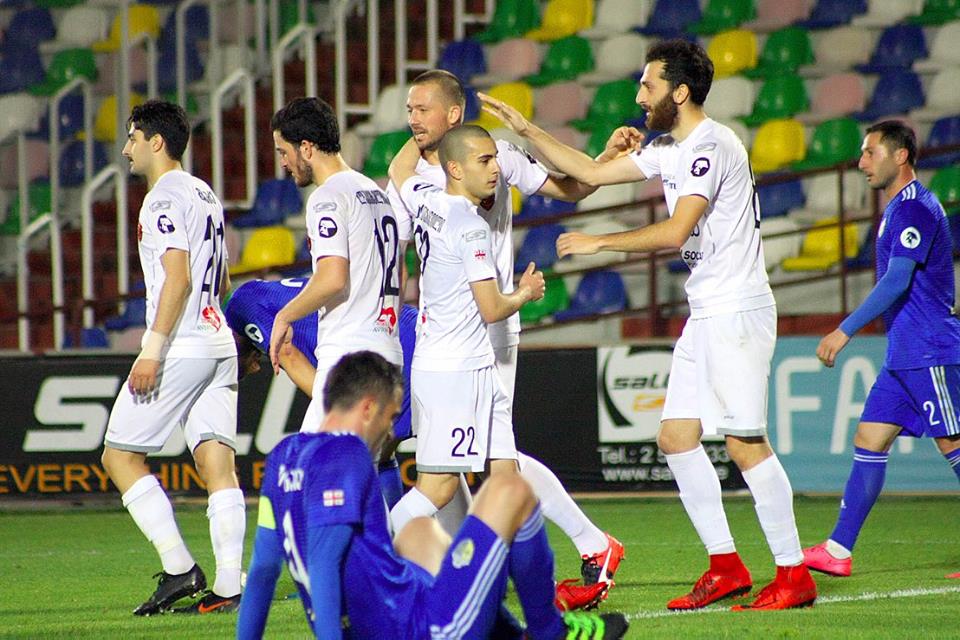 ლამაზი გოლი ეროვნულ ლიგაში: "საბურთალოს" შეტევაში 9 ფეხბურთელი მონაწილეობდა (ვიდეო)