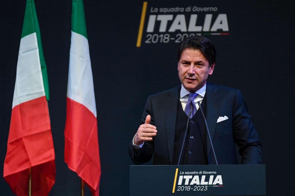 იტალიის პრეზიდენტმა ჯუზეპე კონტეს პრემიერ-მინისტრის პოსტი ოფიციალურად შესთავაზა