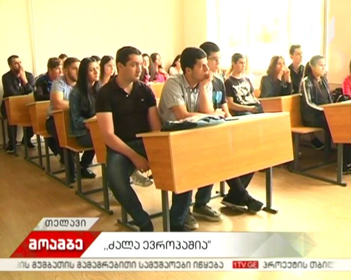 „ევროატლანტიკური საქართველოსთვის“ წევრების შეხვედრა თელავში