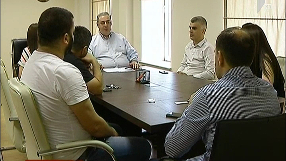 ღია კაფეების წარმომადგენლების პროტესტი