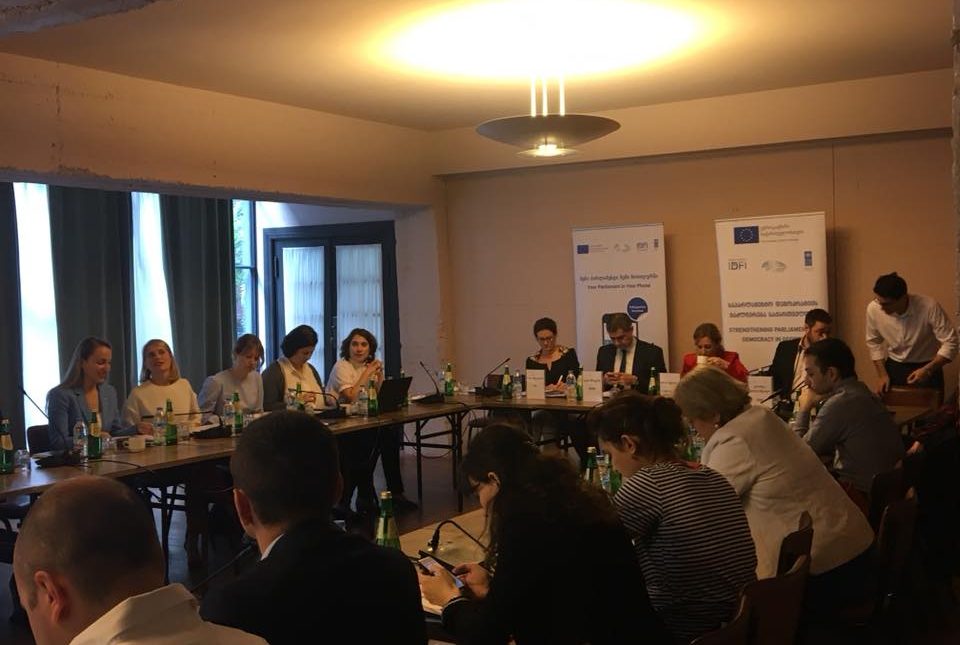 საქართველოს პარლამენტმა საპარლამენტო ღიაობის სამოქმედო გეგმის ვალდებულებების შემუშავება დაასრულა