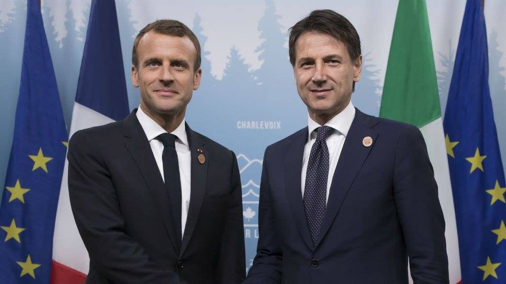 უთანხმოების მიუხედავად, იტალიის პრემიერ-მინისტრი 15 ივნისს საფრანგეთის პრეზიდენტს შეხვდება