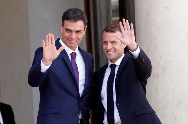 მიგრანტთა კრიზისის განსახილველად ესპანეთის პრემიერ-მინისტრი საფრანგეთის პრეზიდენტს შეხვდა