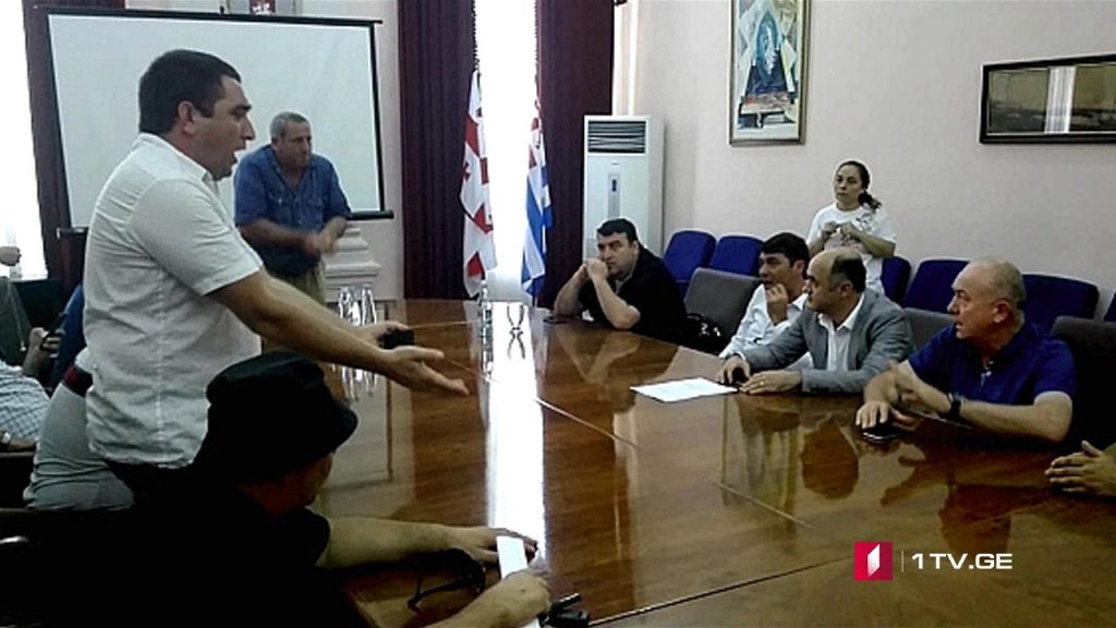 მიკროავტობუსების მძღოლების პროტესტი