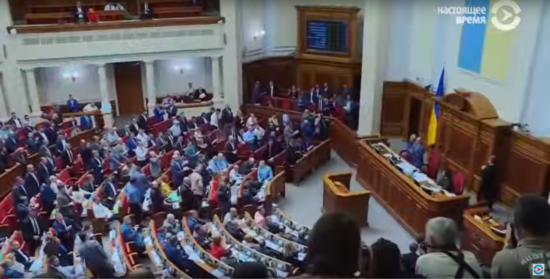უკრაინის უმაღლესმა რადამ ანტიკორუფციული სასამართლოს შექმნის შესახებ კანონპროექტს მხარი დაუჭირა