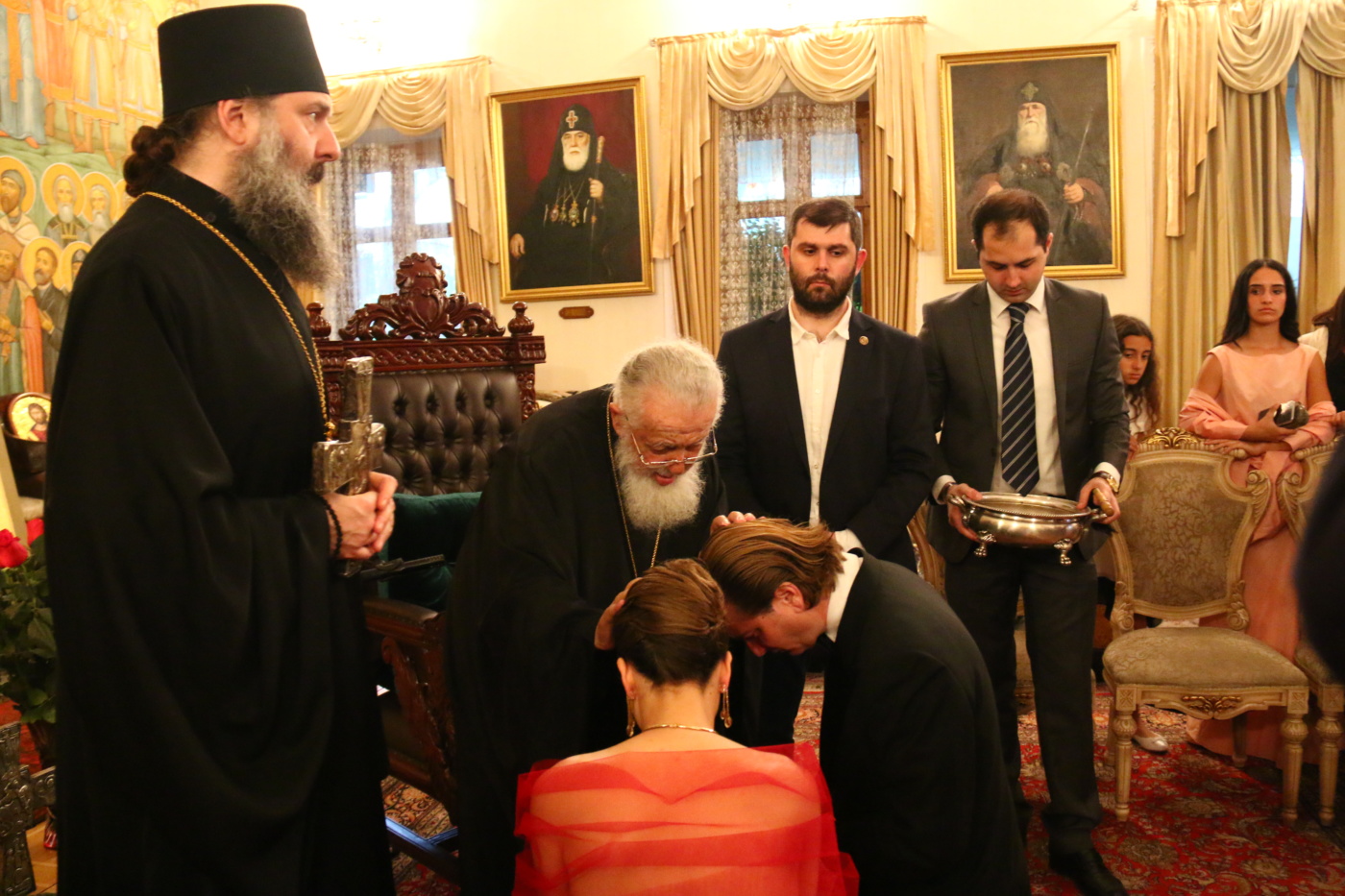 ილია მეორე ბაგრატიონთა შთამომავლებსა და სხვადასხვა ქვეყნის სამეფო ოჯახის წევრებს შეხვდა [ფოტო]