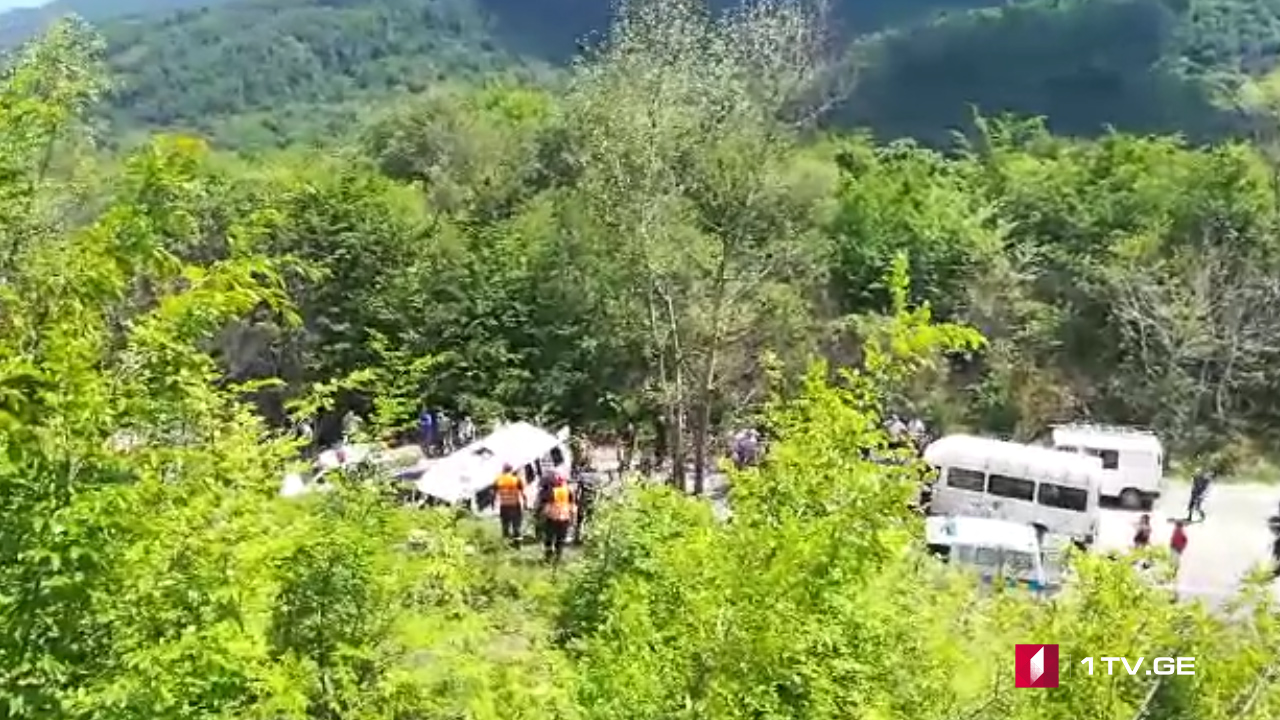 რა ვითარებაა გომბორზე, ავარიის ადგილზე - ვიდეოკადრები