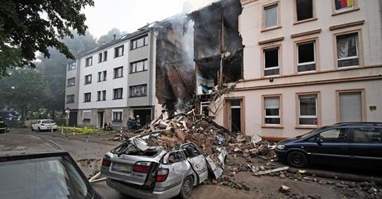 გერმანიაში, ქალაქ ვუპერტალის ერთ-ერთ შენობაში აფეთქება მოხდა