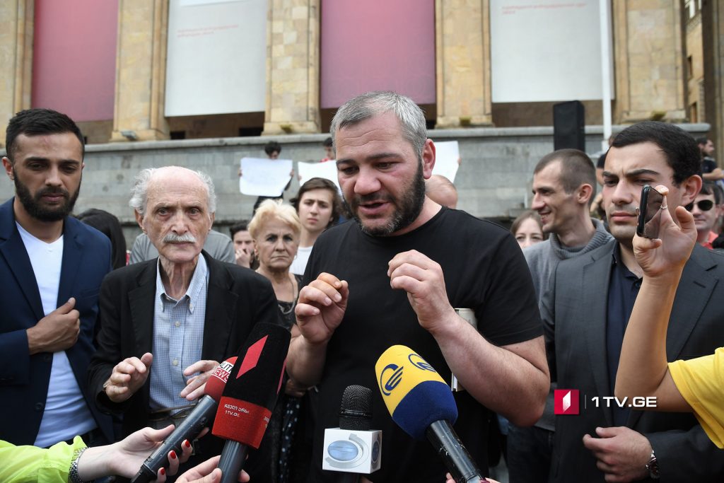 Zaza Saralidze – I met with Patriarch to receive blessing