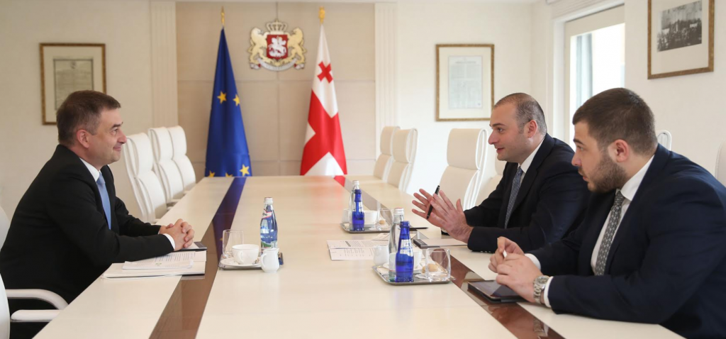 მამუკა ბახტაძე  ევროპის საბჭოს ოფისის ხელმძღვანელს, კრისტიან ურსეს შეხვდა