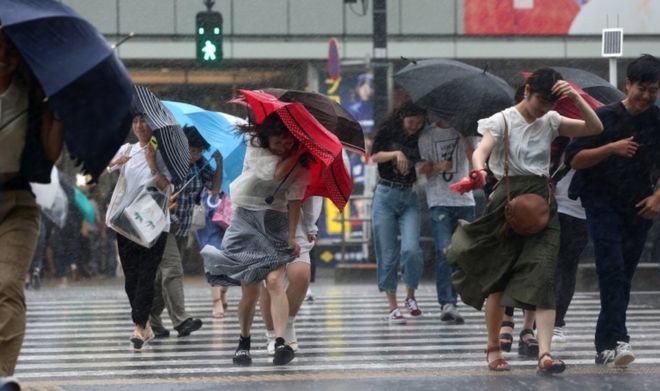 იაპონიის კუნძულ ჰონსიუს ქარიშხალმა გადაუარა - დაშავდა სულ მცირე 16 ადამიანი
