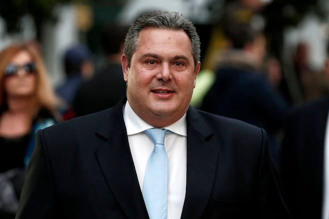 საბერძნეთის თავდაცვის მინისტრი აცხადებს, რომ მაკედონიასთან მიღწეული შეთანხმების რატიფიცირებას მხარს არ დაუჭერს
