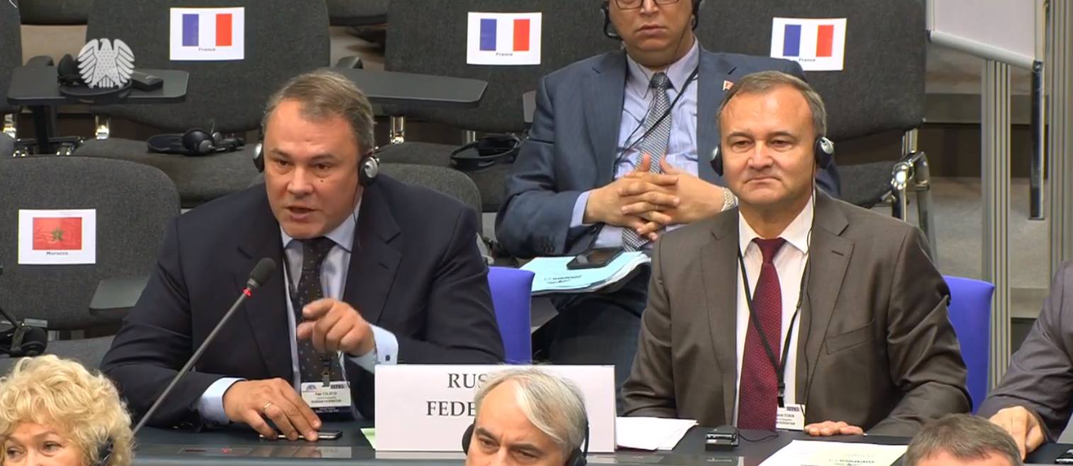 რუსეთის დელეგაცია ეუთო-ს საპარლამენტო ასამბლეაზე სამი რეზოლუციის წინააღმდეგ გამოვიდა