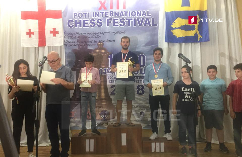 ჭადრაკის მე-13 საერთაშორისო ფესტივალის გამარჯვებული 14 წლის უზბეკი მოჭადრაკე ჯავოჰირ სინდაროვი გახდა