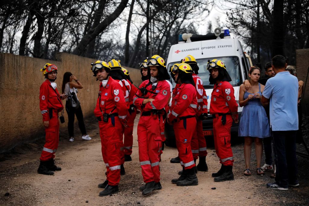 Yunanıstanda yanğın nəticəsində həlak olanların sayı 74-ə qədər artdı (foto)