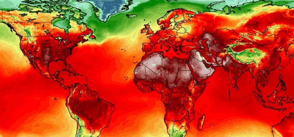 წითელი, ცხელი პლანეტა - მსოფლიოს მრავალ ქვეყანაში ტემპერატურამ რეკორდულ ნიშნულს მიაღწია