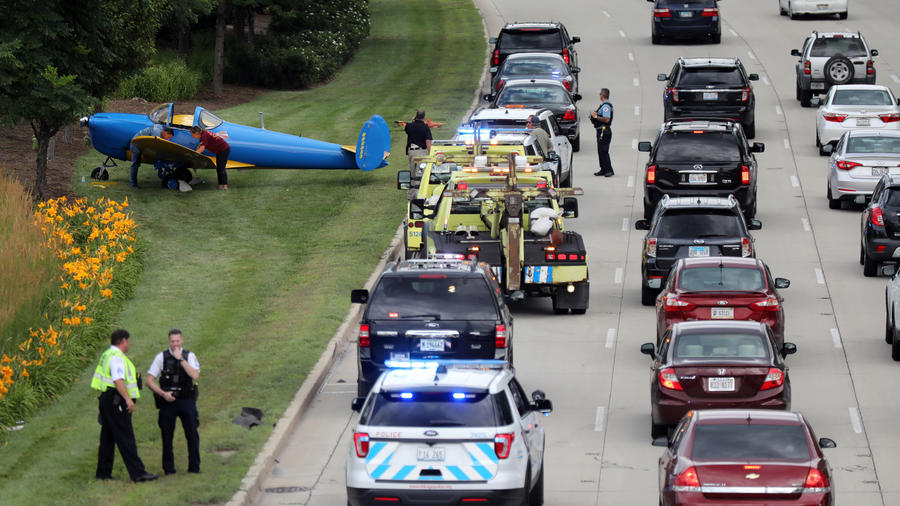 აშშ-ში თვითმფრინავი იძულებული გახდა, საავტომობილო ტრასაზე დამჯდარიყო