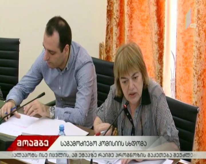 ხორავას ქუჩის საქმეზე დროებითი საგამოძიებო კომისიის სხდომა მიმდინარეობს