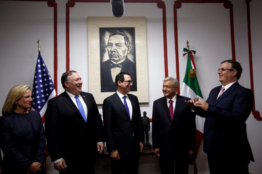 აშშ-ის სახელმწიფო მდივანი მექსიკის ახალ პრეზიდენტთან შეხვედრას დადებითად აფასებს