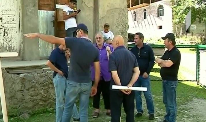 პროტესტი მიკროჰესის წინააღმდეგ სოფელ ნაკრაში