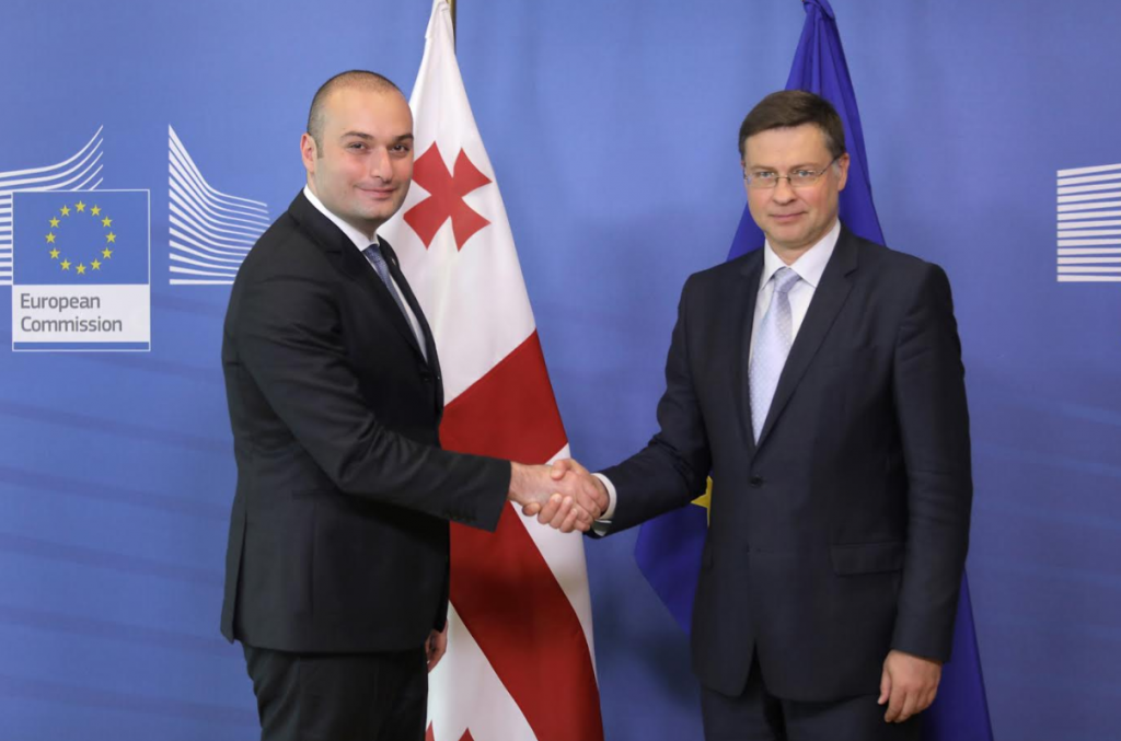 მამუკა ბახტაძემ ევროკომისიის ვიცე-პრეზიდენტი საქართველოში მიიწვია