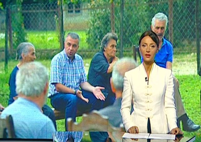 დავით ბაქრაძე მარტვილში ამომრჩევლებს შეხვდა