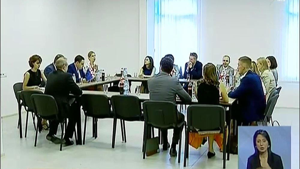 ოპოზიციური გაერთიანების შეხვედრა დიპკორპუსთან